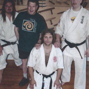 Viktor Pulaski With Sensei