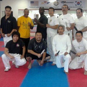 Group shot after I taught a knife seminar