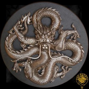 Chinese Dragon Plaque