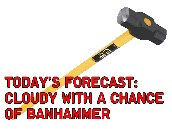 banhammer forecast