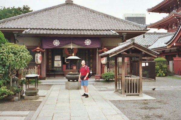 Brian at Shrine for TIE