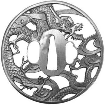 dragon tsuba