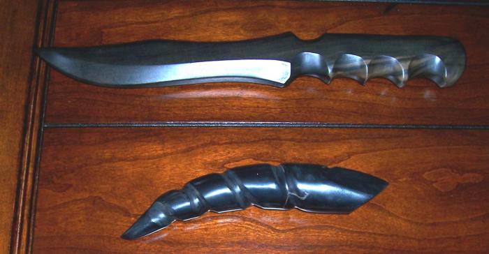Kamagong Jungle Knife and Dulo Dulo for TIE